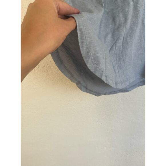 Grey Lab Woman Blue Round Neck T-Shirt, Size Small - Picture 5 of 6